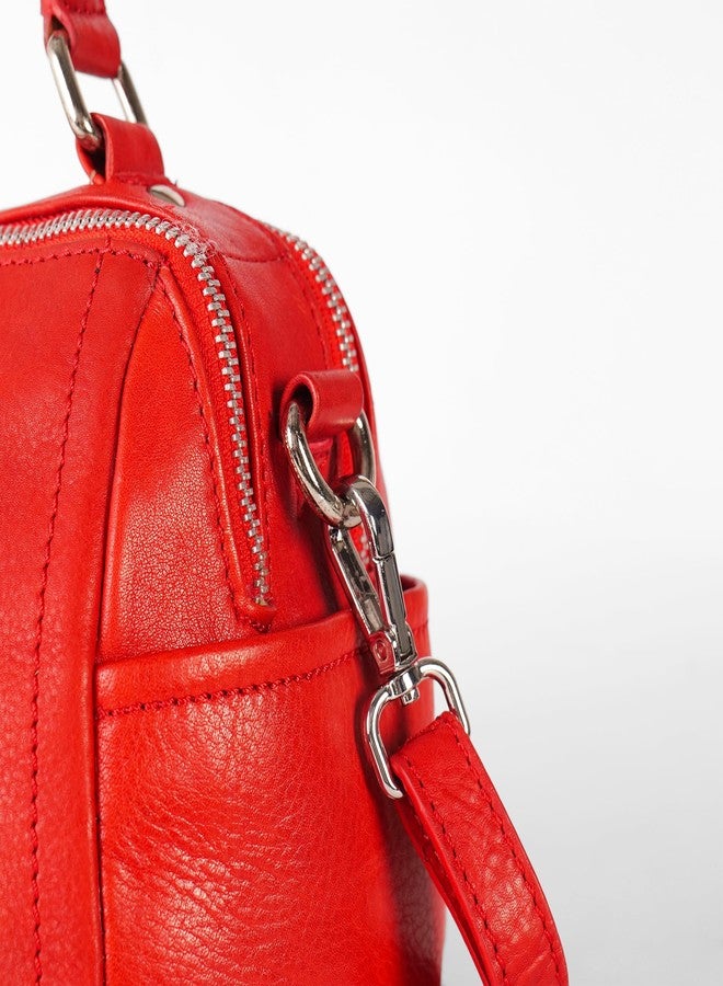 PERF Genuine Leather Handbag for Women | Shopper Tote Bag with Sling Strap | Stylish Office Shoulder Bag & Everyday Casual Purse - Image 5